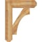 Ekena Millwork Westlake Craftsman Rough Sawn Bracket, Western Red Cedar, 6"W x 26"D x 34"H BKT06X26X34WTL04RWR - alternate 2